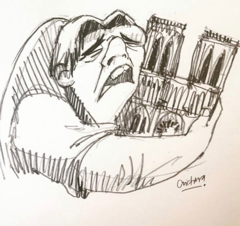 se incendia notre dame