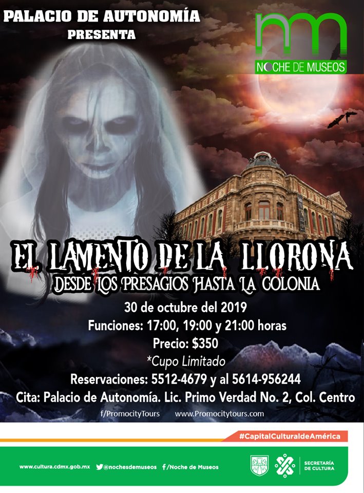 El Lamento de La Llorona. Noche de Museos.